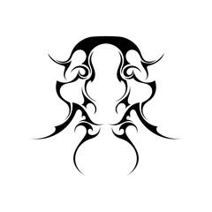 abstract link ant head cool tattoo ethnic celtic symbol sticker