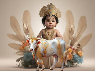 Auspicious day of Janmashtami dawns, may Lord Krishna's love and grace illuminate your life with happiness, peace, and prosperity. Jai Shri Krishna!