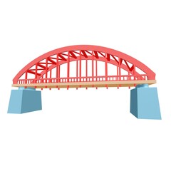 Bridge connection structure.