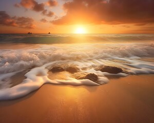 Golden Beach Sunrise