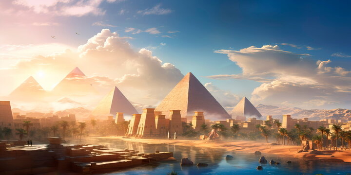 ancient civilizations such as Egyptian Generative AI