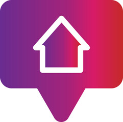 gradient style talk icon