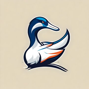 A logo for a business or sports team featuring a bird that is suitable for a t-shirt graphic.