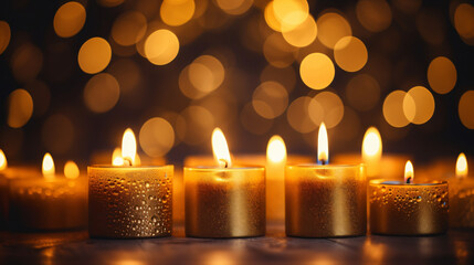 Obraz na płótnie Canvas Candles light in advent