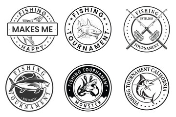 Fishing logo, Fishing t-shirt Design, Fishing tee, Fishing sticker