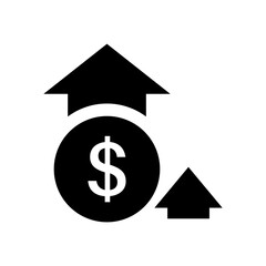 Illustration of Financial Growth Icon Design