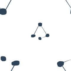 seamless hand-drawn illustration of a set of keys