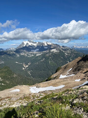 landscape in the mountains