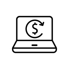 Data analysis icon vector. Data science illustration sign. Analytics symbol. Trading logo.