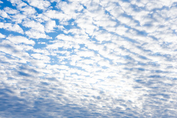 Obraz premium Cirrocumulus clouds wallpaper background