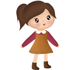 Cute Children character