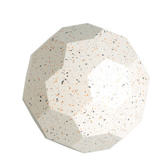 Sphere with polygon surface sphere 3D