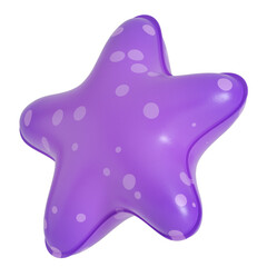 Inflatable starfish 3D