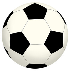 Soccer ball, football illustration 