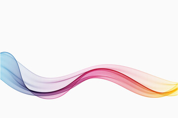 Abstract waves, background. Rainbow wavy lines, spectrum wave. Rainbow color. transparent lines.