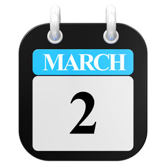 3D Rendering Of UI Icon March Day 2