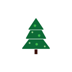 Christmas tree vector