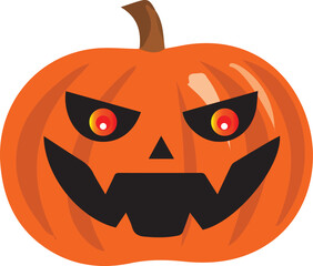 Horror Holloween Pumpkin