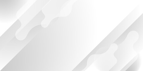 Fototapeta premium White and gray color abstract background. Vector illustration 