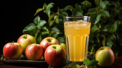 apple and juice