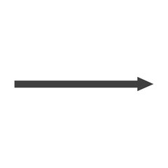 Line arrow illustration