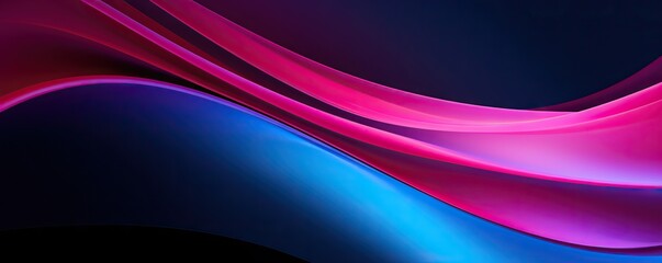 an abstract background made of purple, pink, and blue wavy lines