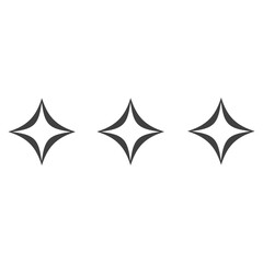 Sparkle star illustration