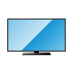 シンプルなイラスト_大型テレビ