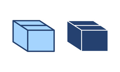 Box icon vector. box sign and symbol, parcel, package