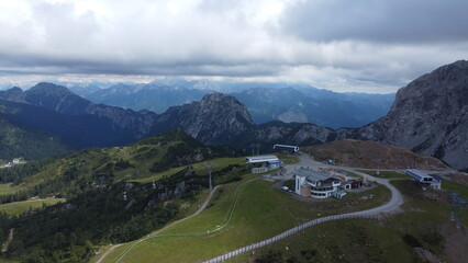 Nassfeld ski resort, mountains, Austria