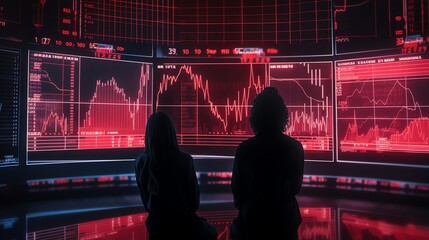 Stockmarket Crash - Red Charts