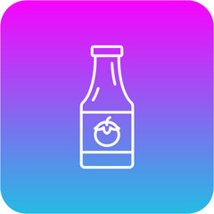 Ketchup Bottle Icon