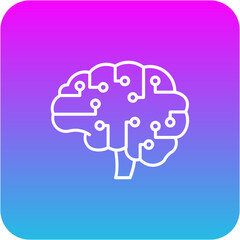 AI Brain Icon
