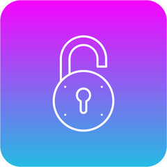 Open Lock Icon