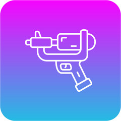 Obraz premium Water Gun Icon
