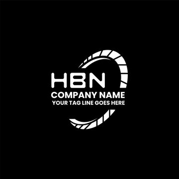 HBN letter logo creative design with vector graphic, HBN simple and modern logo. HBN luxurious alphabet design  