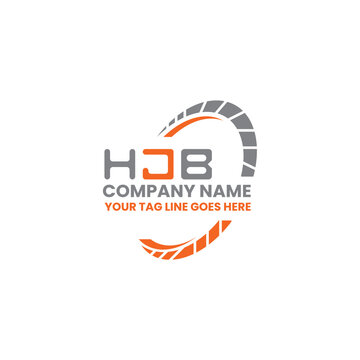 HJB letter logo creative design with vector graphic, HJB simple and modern logo. HJB luxurious alphabet design  