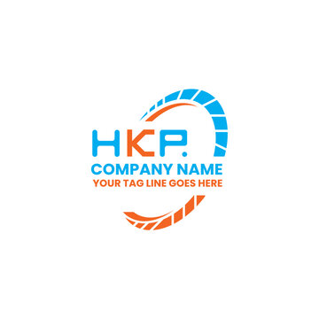 HKP letter logo creative design with vector graphic, HKP simple and modern logo. HKP luxurious alphabet design  