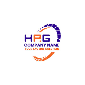 HPG letter logo vector design, HPG simple and modern logo. HPG luxurious alphabet design  