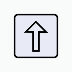 Arrows Up Icon. Rise Up Symbol - Vector.  