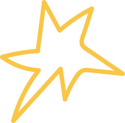 Lined Star Icon