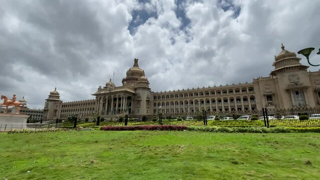 Vidhana Soudha Building In Bangalore, Karnataka, India