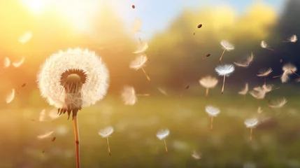  dandelion in the wind © adam