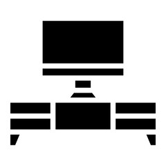 smart tv glyph 