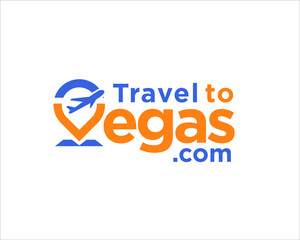 travel to vegas logo designs for transportation logo and logistic © astara19