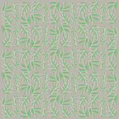 Wheat seamless pattern. Repeating malt texture. Repeated bakery background. Repeat barley grain for design print. Agriculture wallpaper. Simple bread border. Harvest ear of wheat. Vector illustration