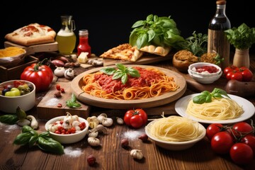 Fototapeta na wymiar Italian cuisine