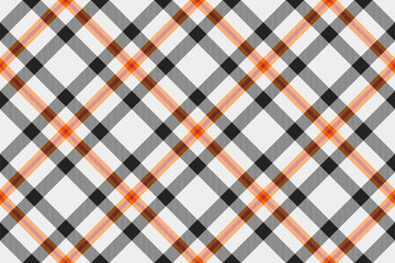 Plaid tartan pattern of vector textile background with a fabric seamless check texture.