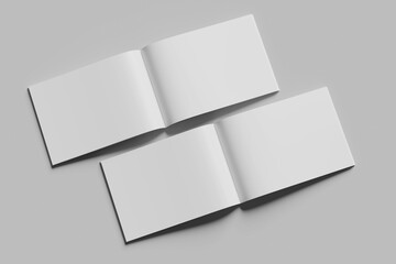 Blank Landscape Catalog magazine Mockup