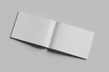 Blank Landscape Catalog magazine Mockup